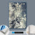 Canvalight® Leuchtbild  Freiheitsstatue im Sandsturm  Hochformat Material wandbild.com