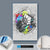 Canvalight® Leuchtbild  Freiheitsstatue Pop Art No.1  Hochformat Material wandbild.com