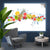 Canvalight® Leuchtbild Früchte in Spritzwasser Querformat Produktfoto wandbild.com