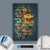 Canvalight® Leuchtbild  Gewürze auf Löffeln  Hochformat Material wandbild.com
