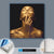 Canvalight® Leuchtbild  Golden Skin  Quadrat Material wandbild.com