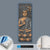 Canvalight® Leuchtbild  Goldener Buddha & Bambus  Panoramahochformat Material wandbild.com