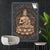 Canvalight® Leuchtbild Goldener Buddha No.2 Hochformat Produktfoto wandbild.com