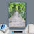 Canvalight® Leuchtbild  Hängebrücke im Dschungel  Hochformat Material wandbild.com