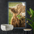 Canvalight® Leuchtbild Hochland-Rind mit Nasenring Hochformat Produktfoto wandbild.com