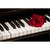 Canvalight® Leuchtbild Klavier & Rose Querformat Motive wandbild.com