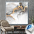 Canvalight® Leuchtbild Luxury Abstract Fluid Art No. 3 Quadrat Produktfoto wandbild.com