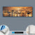 Canvalight® Leuchtbild  Manhatten bei Sonnenuntergang  Panorama Material wandbild.com