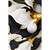 Canvalight® Leuchtbild Marmor Blüten in weiß & gold Hochformat Motive wandbild.com