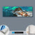 Canvalight® Leuchtbild  Nordlichter  Panorama Material wandbild.com