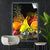 Canvalight® Leuchtbild Obst-in spritzendem Wasser Hochformat Produktfoto wandbild.com