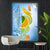 Canvalight® Leuchtbild Obst unter Wasser Hochformat Produktfoto wandbild.com