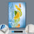 Canvalight® Leuchtbild  Obst unter Wasser  Hochformat Material wandbild.com