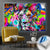 Canvalight® Leuchtbild Pop Art Löwe No.1 Querformat Produktfoto wandbild.com