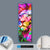 Canvalight® Leuchtbild  Pop Art Löwe  Schmal Material wandbild.com