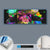 Canvalight® Leuchtbild  Pop Art Stier  Panorama Material wandbild.com