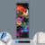 Canvalight® Leuchtbild  Pop Art Stier  Panoramahochformat Material wandbild.com
