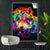 Canvalight® Leuchtbild Pop Art Wolf Hochformat Produktfoto wandbild.com