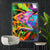 Canvalight® Leuchtbild Regenbogen Chamäleon No.2 Hochformat Produktfoto wandbild.com