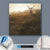 Canvalight® Leuchtbild  Rothirsch im Nebel  Quadrat Material wandbild.com