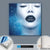 Canvalight® Leuchtbild  Schönheit in Blau & Weiss  Quadrat Material wandbild.com