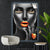 Canvalight® Leuchtbild Schönheit in Schwarz Hochformat Produktfoto wandbild.com