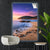 Canvalight® Leuchtbild Sonnenuntergang in Bucht Hochformat Produktfoto wandbild.com