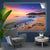 Canvalight® Leuchtbild Sonnenuntergang in Bucht Querformat Produktfoto wandbild.com
