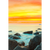 Canvalight® Leuchtbild Sonnenuntergang über dem Meer Hochformat Motive wandbild.com