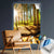 Canvalight® Leuchtbild Sonniger Wald Hochformat Produktfoto wandbild.com