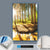 Canvalight® Leuchtbild  Sonniger Wald  Hochformat Material wandbild.com