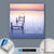 Canvalight® Leuchtbild  The Best View - Motivation  Quadrat Material wandbild.com