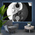 Canvalight® Leuchtbild Totenkopf Yin Yang Querformat Produktfoto wandbild.com