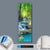 Canvalight® Leuchtbild  Tropischer Wasserfall  Panoramahochformat Material wandbild.com