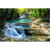 Canvalight® Leuchtbild Tropischer Wasserfall Querformat Motive wandbild.com