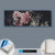 Canvalight® Leuchtbild  Vintage Blumen  Panorama Material wandbild.com
