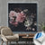 Canvalight® Leuchtbild Vintage Blumen Quadrat Produktfoto wandbild.com