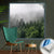 Canvalight® Leuchtbild Wald im Nebel Quadrat Produktfoto wandbild.com