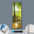 Canvalight® Leuchtbild  Wald mit Sonnenstrahlen  Panoramahochformat Material wandbild.com