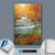Canvalight® Leuchtbild  Wald & Wasserfall No. 5  Hochformat Material wandbild.com