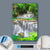 Canvalight® Leuchtbild  Wald & Wasserfall No. 6  Hochformat Material wandbild.com