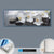 Canvalight® Leuchtbild  Weiße Orchideen  Panorama Material wandbild.com