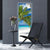 Canvalight® Leuchtbild Weißer Strand & Kokospalme Panoramahochformat Produktfoto wandbild.com
