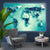 Canvalight® Leuchtbild Weltkarte Kommunikation Querformat Produktfoto wandbild.com