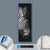 Canvalight® Leuchtbild  Zebra Schwarzweiß  Panoramahochformat Material wandbild.com