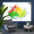 Canvalight® Leuchtbild Zitrusfrüchte auf Eis Querformat Produktfoto wandbild.com