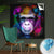 Spannbild Affe Pop Art No.1 Quadrat Produktfoto wandbild.com