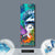 Spannbild  Affe Pop Art No.2  Schmal Material wandbild.com