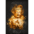 Spannbild Buddha Golden Splash Hochformat Motive wandbild.com