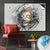 Spannbild Buddha - Grunge-Stil Querformat Produktfoto wandbild.com